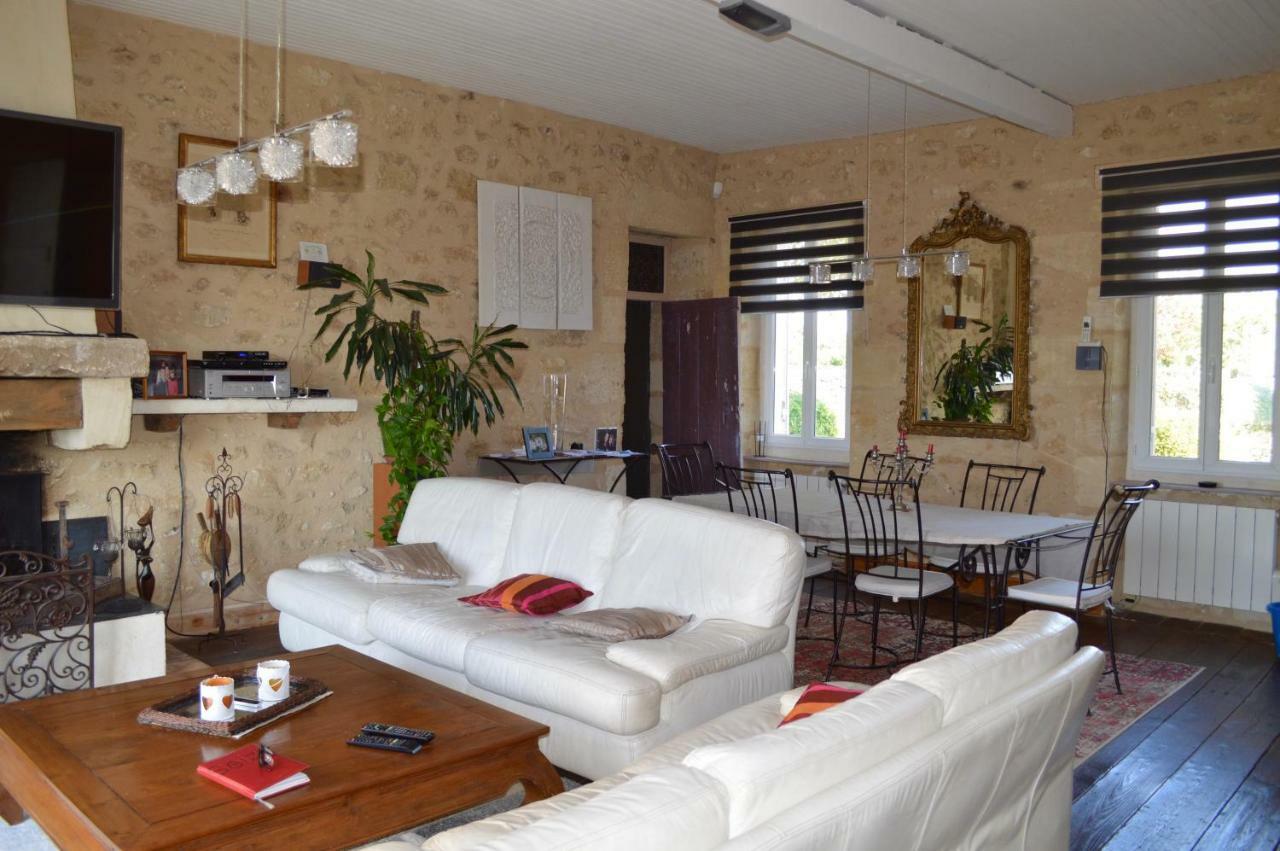 Le Prieure Bed & Breakfast Saint-Pey-de-Castets Exterior foto